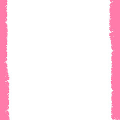 pink grunge border frame with transparent background