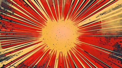 pop up art background, red color, Ai generated Images