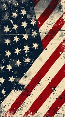 Clean and modern Patriot Day theme with room for text.