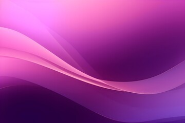 Simple gradient purple abstract background with smooth waves curves flowing