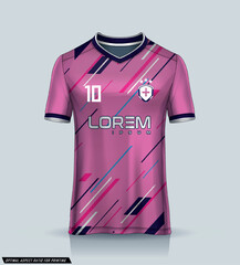 Soccer jersey template sport t shirt design