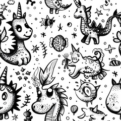 wallpaper, tiles or carpet in a seamless pattern