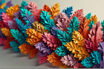 Colorful beautiful flowers pattern background, perfect for vibrant designs, wallpapers, and artistic projects.