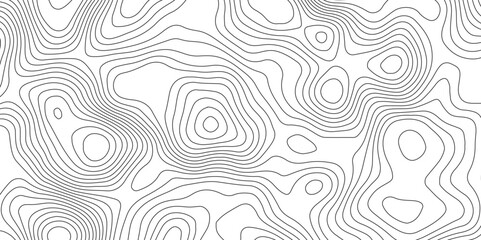 Obraz premium Cartography and geographic mapping the art and science behind Topographic diagrams, contour relief, and vector graphics background design.