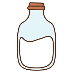 bottle of milk