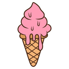 strawberry ice cream