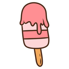 popsicle ice cream cartoon