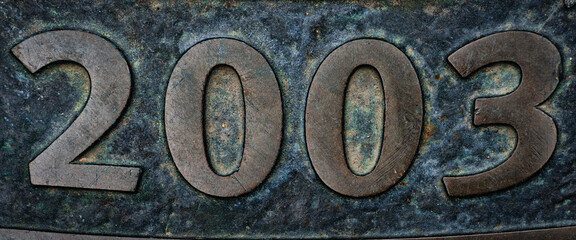 2003 Jahreszahl