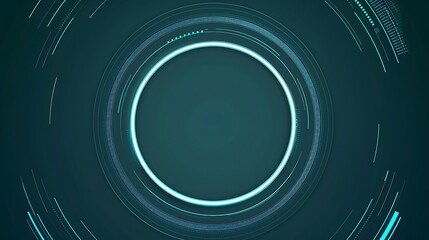 blue tech abstract background