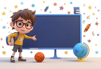 Cartoon of Back to School