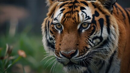portrait of a bengal tiger