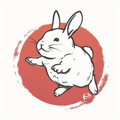 white rabbit
