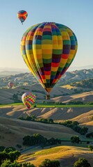 Fototapeta premium hot air balloon
