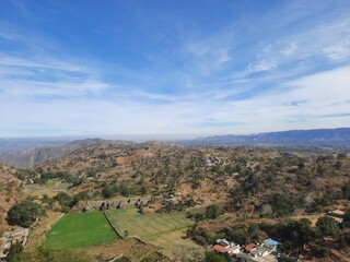 Kumbhalgarh Fort, an old Mewar fort, in the Rajsamand District of Rajasthan state, India. The Great Wall Of India
