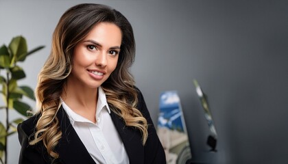 Plantilla moderna para negocio con espacio para texto.