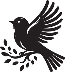 bird silhuette vector 2
