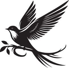 bird silhuette vector 2