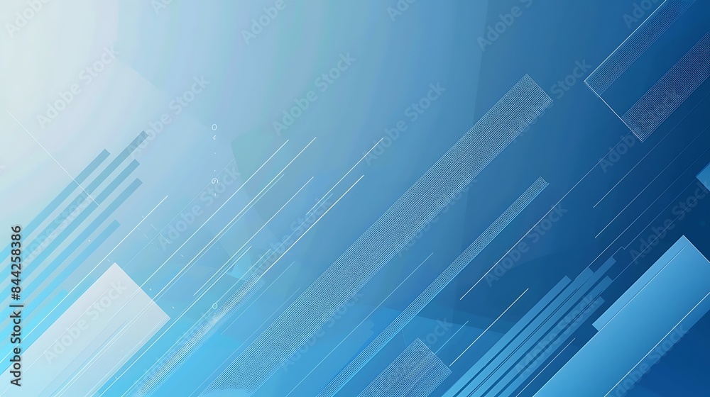 Poster blue tech abstract background