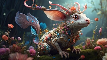 A whimsical, fantastical creature