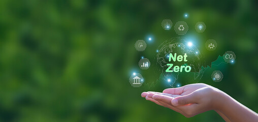 Net zero by 2050, carbon neutral, greenhouse gas emissions reduction targets.