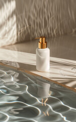 High-End Luxury Gold Kissed Product Shot