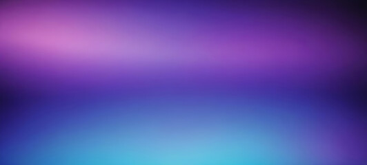Blurred abstract background of purple, blue, and violet grainy gradient backdrop texture, perfect for poster banner header design