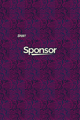 Vector Background for Sport Jersey Sublimation Pattern Texture