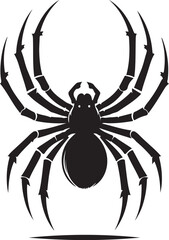spider vector style with white background 