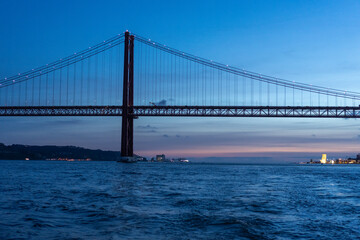 25th of April Bridge, Lisbon, Portugal