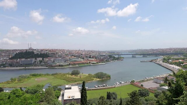 View of Istanbul from Piye Lotti