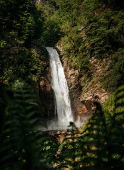 Ninoskhevi Waterfall in Lagodekhi, Kakheti, Georgia