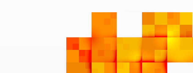 Dynamic colorful squares background. Vector Illustration For Wallpaper, Banner, Background, Card, Book Illustration, landing page