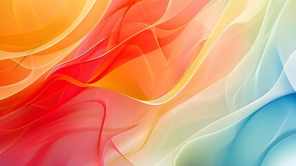 Fototapeta premium abstract colorful wave background
