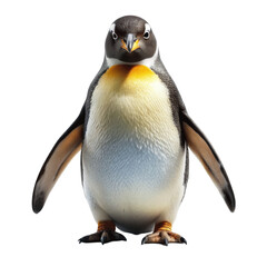 Its a penguin isolated on Transparent background.