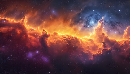 Fototapeta premium space background