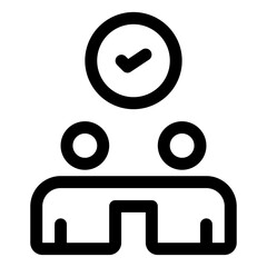 Friendship Line Icon