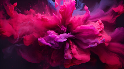 colorful abstract background with splashes