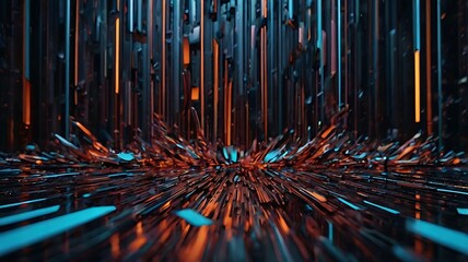 3d abstract background design with modern style and colors