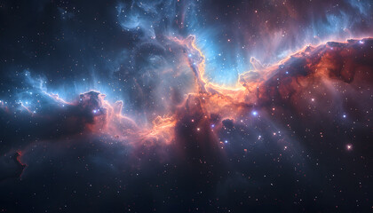 Fototapeta premium space background