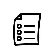 list document icon