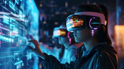 Futuristic Home School with Biofeedback Learning Tools and Innovative Educational Techniques