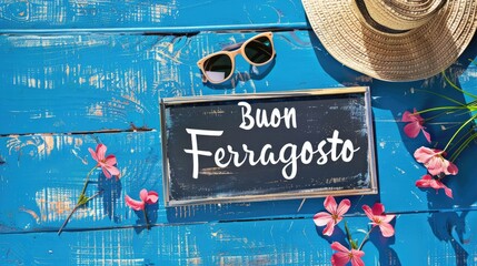 Sunny festivities: happy buon ferragosto, savoring summer at sea and beach, indulging in seaside fun, cultural traditions, and joyful atmosphere of this beloved italian holiday.