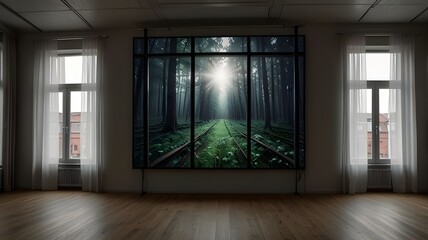 Obraz premium Panele_fotowoltaiczne_zainstalowane_na_trawie_3.jpg