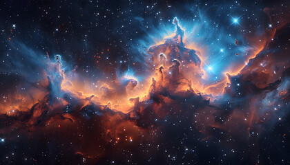 Fototapeta premium space background