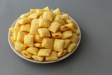 Cookies - corn cushions with a strawberry flavored filling