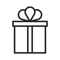 Celebrate special occasions with this present gift box icon, perfect for birthdays, holidays, and festive events with ribbon and surprise elements.