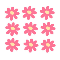 pink flower background