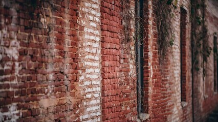 Brick wall texture and background