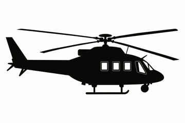Helicopter Black Silhouette,helicopter, military, army, aircraft, air, rotor, chopper, transport, flying, transportation, fly, 