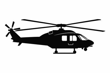Helicopter Black Silhouette,helicopter, military, army, aircraft, air, rotor, chopper, transport, flying, transportation, fly, 